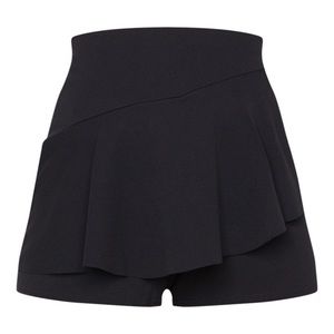 Black Frill Skort